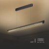 Oprawa V-TAC LED linear SAMSUNG CHIP LIFUD driver 36W 60st CCT zwieszana 120cm czarna VT-7-36 3000K-4000K-6400K 2880lm 5 lat gwa